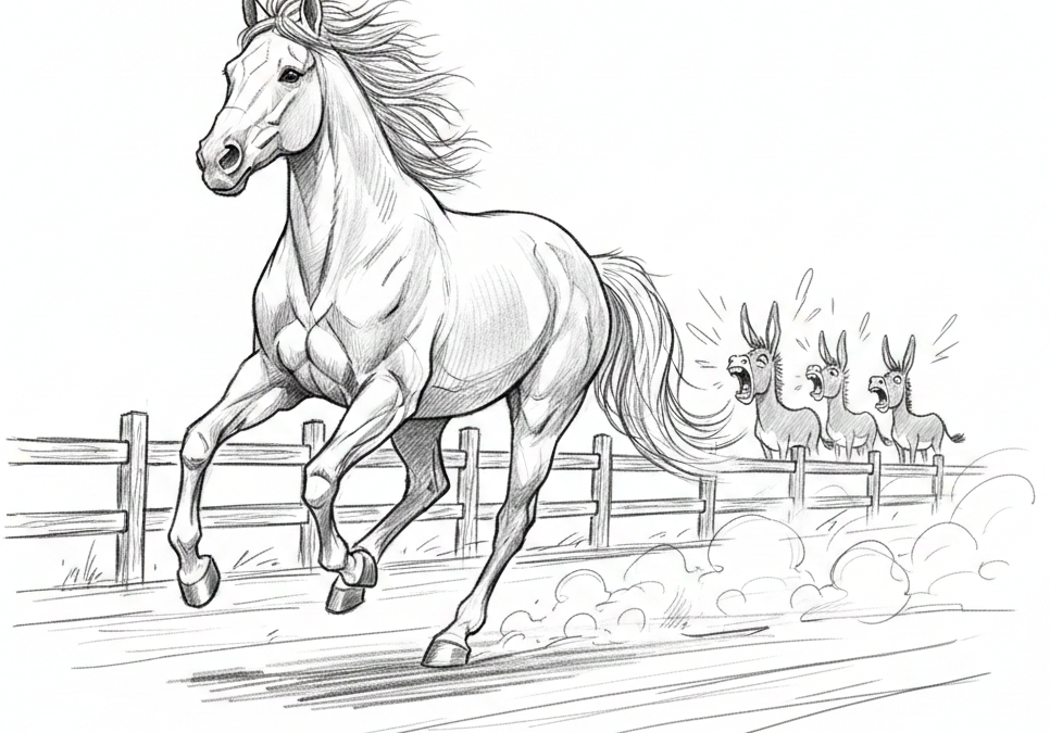 The Race Belongs to the Horse